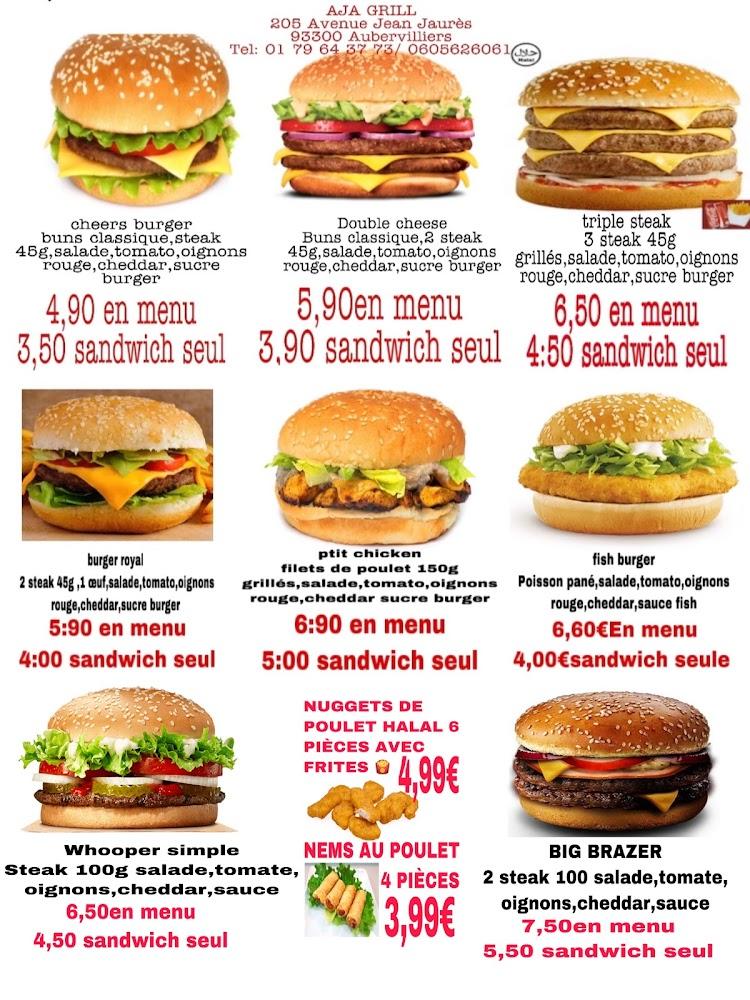 Aja grill - Menu Image 1